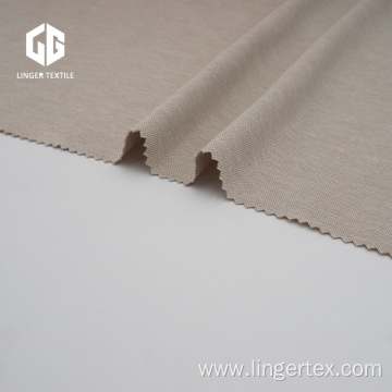 Cupro Style Polyester Knitted Fabric With Spandex